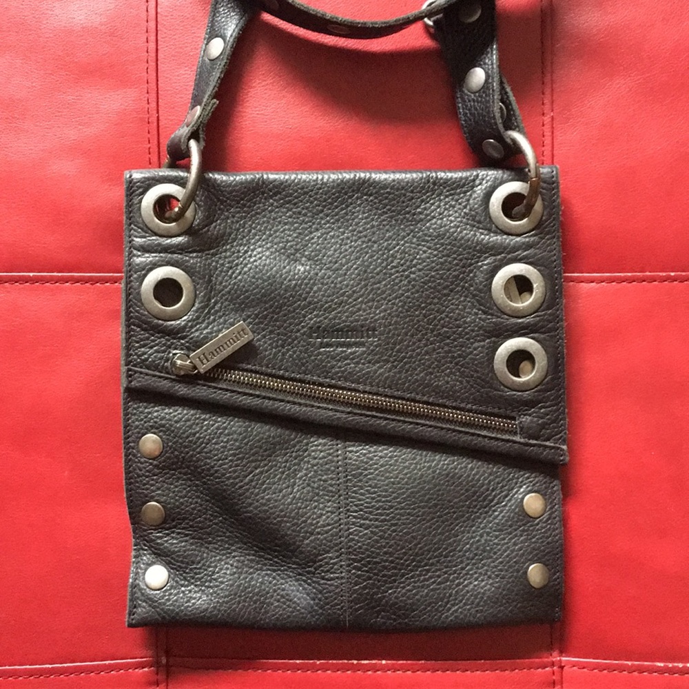 Black leather  Hammitt purse